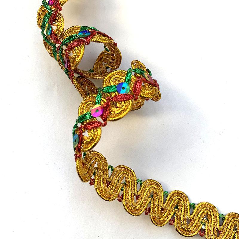 4m/13.12ft Each Pack Lace Sewing Trims 2.5cm Wide Ribbons Curtain Accessory Handmade DIY Craft Flower Bra Dress Gowns Decoration