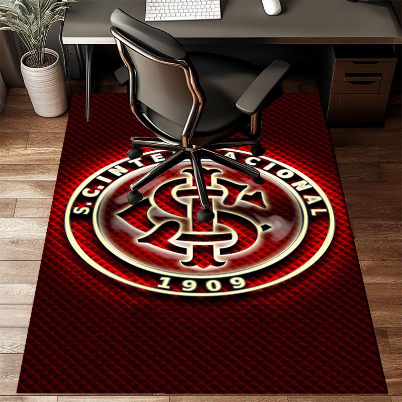 Intercontinental Football Crest Rug Game Carpet, Floor Mat for Bedroom Living Room Entryway Rug, Home Decor Idea Gift for Christmas birthday