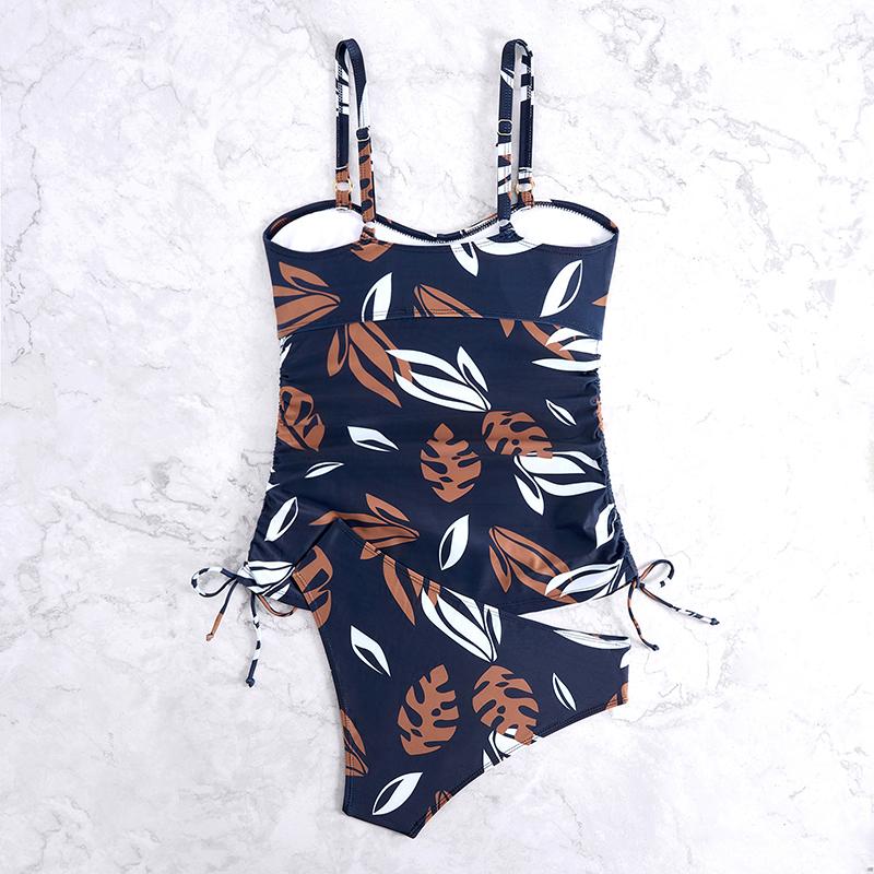 Printed Bikini Set Two Pieces Swimsuit Women Swimwear Female High Waist Bathing Swimming Suit Beachwear Summer