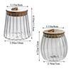 Airtight Glass Storage Jars Transparent Seasoning Pot Spice Jar Glass Canister  Kitchen
