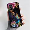 Casing For Nokia XR21 Case Aesthetic Fashion Cute Cat Astronaut Cartoon Black TPU Silicone Soft Shockproof Phone Case Back Cover