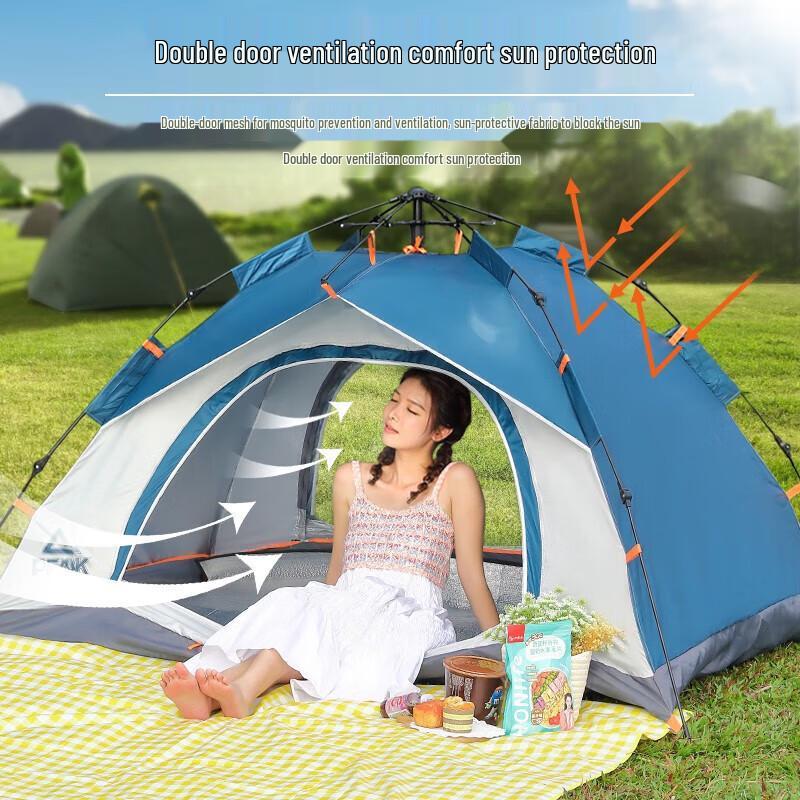 PEAK Automatic Pop-Up Camping Tent