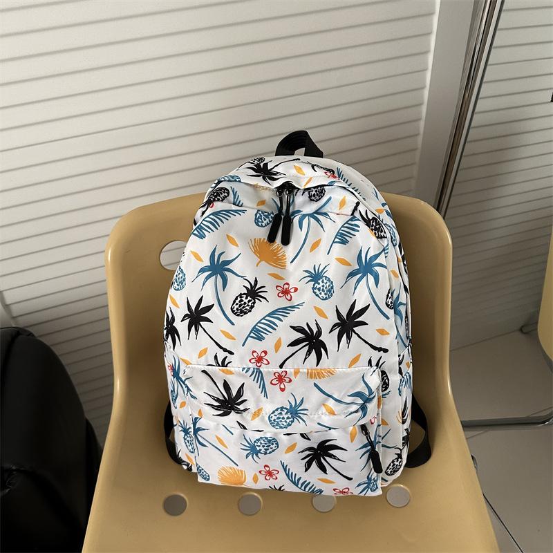 

New schoolbag female style, college student backpack primary school junior high school leisure college style backpack female