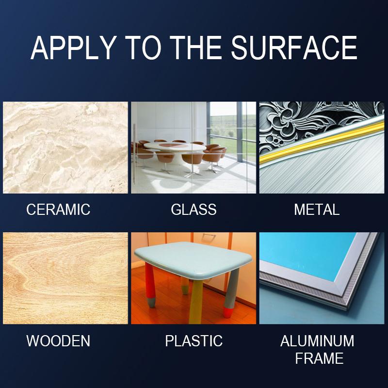 60 Foi/Cutie Bandă Adezivă Față-Verso Reutilizabilă Impermeabilă Autocolant de Perete Fără Urme Autoadeziv Aparat Electrocasnic Transparent Set