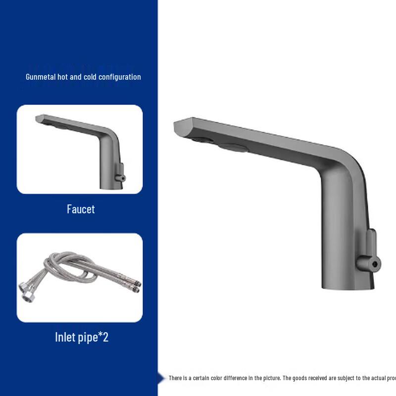 Smart Sensor Basin Faucet with Integrated Temperature Control