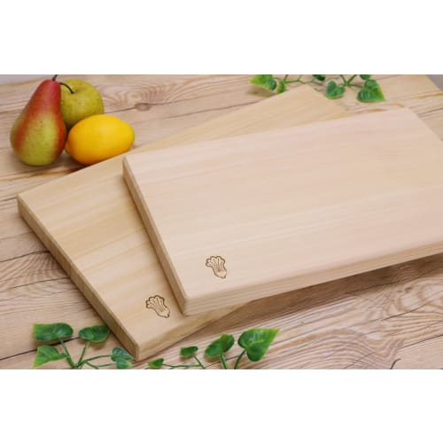 Ichihara Woodworks Wooden Cutting Board, "Kufujin" Wide Size, 36 X 21 X 3 Cm