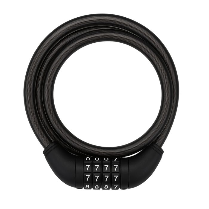 

Ланцюг-замок з кодом 80 см - Міцний спіральний кабель 12 мм для велосипеда, мотоцикла & Скутер