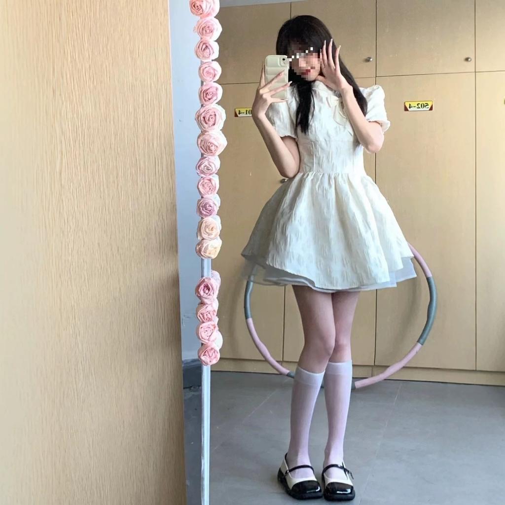 Summer new salt sweet new Chinese dress niche waist fugitive princess tutu children explosion