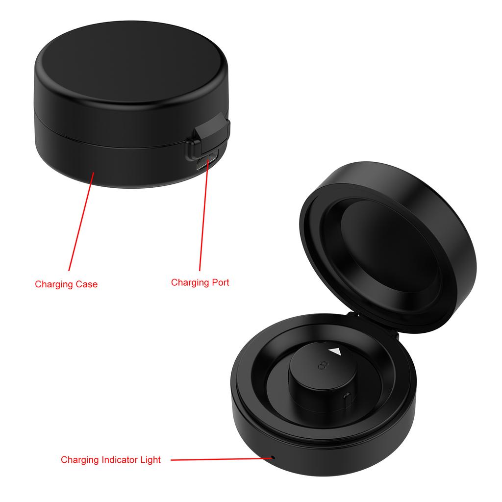 Kabellose Smart Ring Ladehülle Für Oura Ring Gen 4 Ladestation Tragbare Ladebox mit USB-C-Kabel Ladehülle