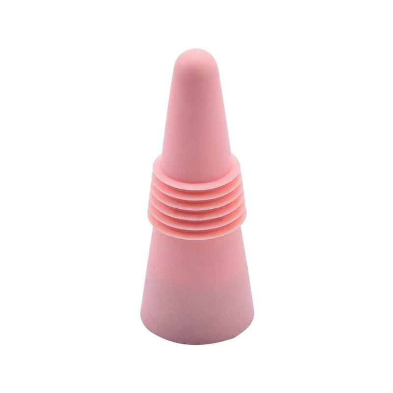 Reusable Silicone Red Wine Champagne Bottle Stopper Cone Lid Sealing Top Cover