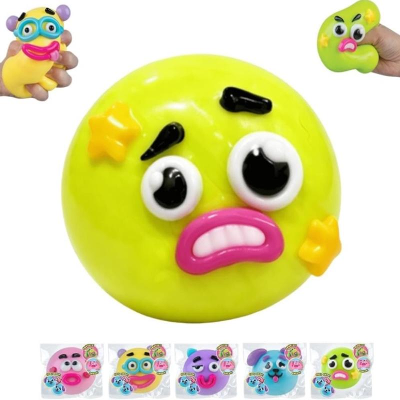 Creative Dog Face Changing Stress Toy for Adults Fun Relaxation & Squeeze