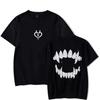 2024 XPLR PYH Colmillos Sam y Colby Camiseta Merch Unisex Verano para Hombres_Mujeres Harajuku Manga Corta Camiseta Streetwear Moda