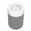 Dog Paw Cleaner Soft Brush Hair Deep Cleansing Dirts Removal Pet Foot Washer for Home Travel Grey