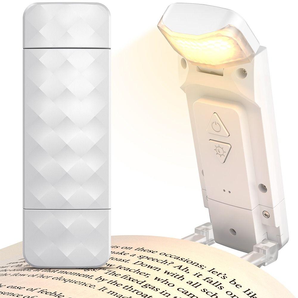 Rechargeable Clip on Book Light Eye Protection Clip Desk Light Mini LED Book Light  Night Light