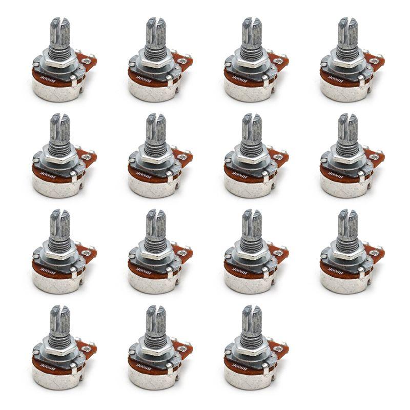 Classy-15Pcs B Type (Volume) Guitar Accessories 18MM Electric Guitar Small Potentiometer Volume Knob Modulation Switch Handle