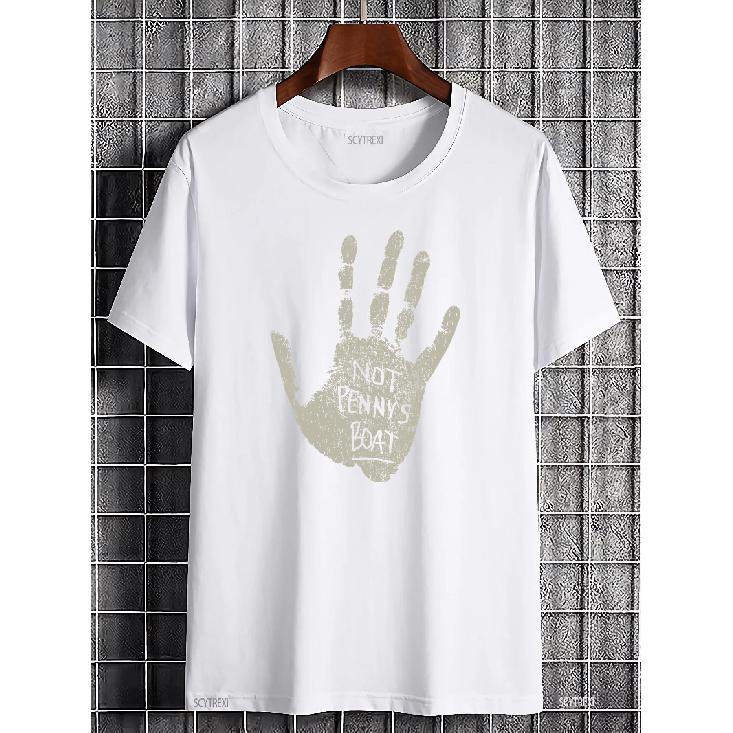 T-Shirt Druck Nicht Pennys Boot T-Shirt Retro TV Dharma Initiative Sci-Fi Lost Klassisch Schwarz Vintage Gewaschen Leicht Unisex Vielseitig Atmungsaktiv Mann