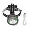 Rechargeable Aluminum Alloy and ABS High Brightness for Hiking Headlamp, Headlamp, Fishing, Camping,