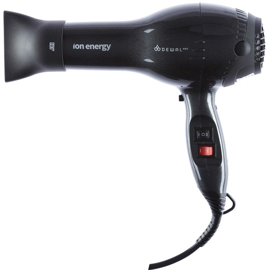 

Hair Dryer Dewal Ion Energy 2000 W Ionization 2 Nozzles Gray
