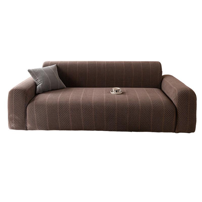 New Minimalist Polar Fleece Sofa Cover All Season Universal Anti Cat Scratch Full Cover  Anti Slip Seat Cushion