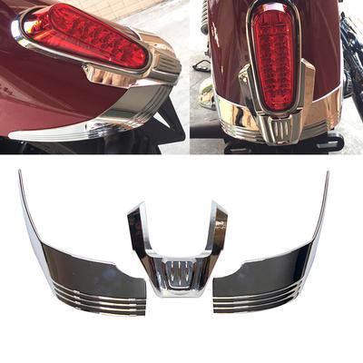 Protector de vârf cromat pentru aripa spate pentru motocicletă, potrivit pentru Indian Scout 2015 2016 2017