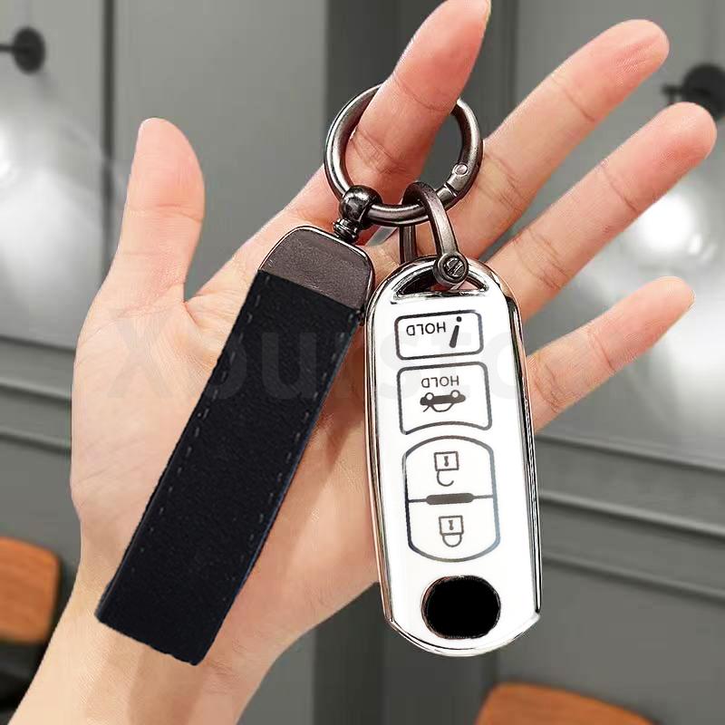 2/3/4 Buttons Auto Key Fob Cover Housing Remote Fit For Mazda Atenza Axela Cx-5 Cx5 Cx-3 Cx7 Cx-9 3 4 Cx30 2 3 6 Demio Keyless Case Protector