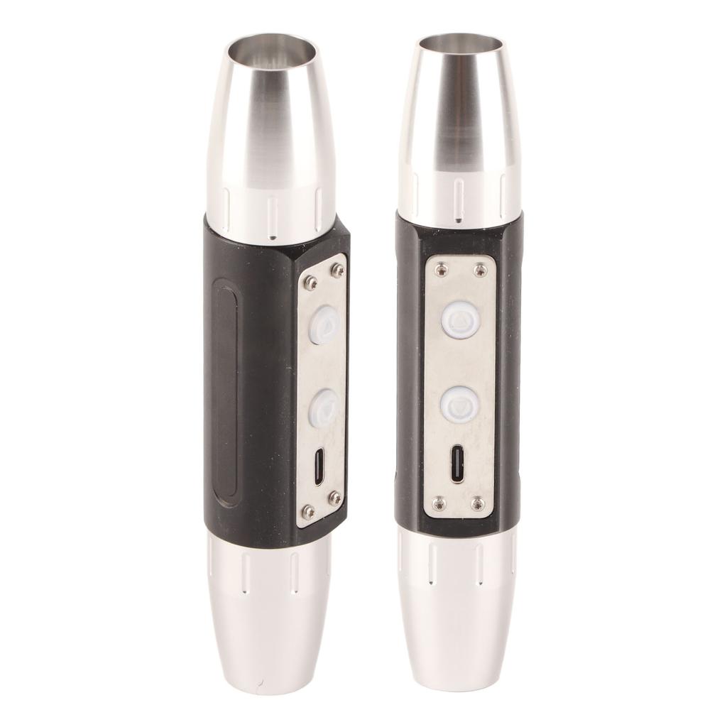 Flashlight USB Rechargble 6 Lights Expert Flashlight for Jewelry Appraisal Stainless Steel Aluminum Alloy