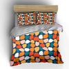 Colorful Geometric Bedding Set Bedding Duvet Cover Set Duvet Cover Pillowcases (1 * Duvet Cover 2 * Pillowcases, Without Duvet Insert)