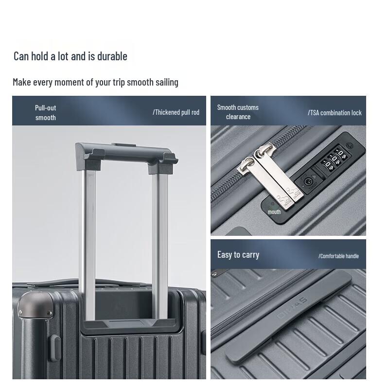 OIWAS 20-inch Hardside Luggage with Anti-Collision Corners