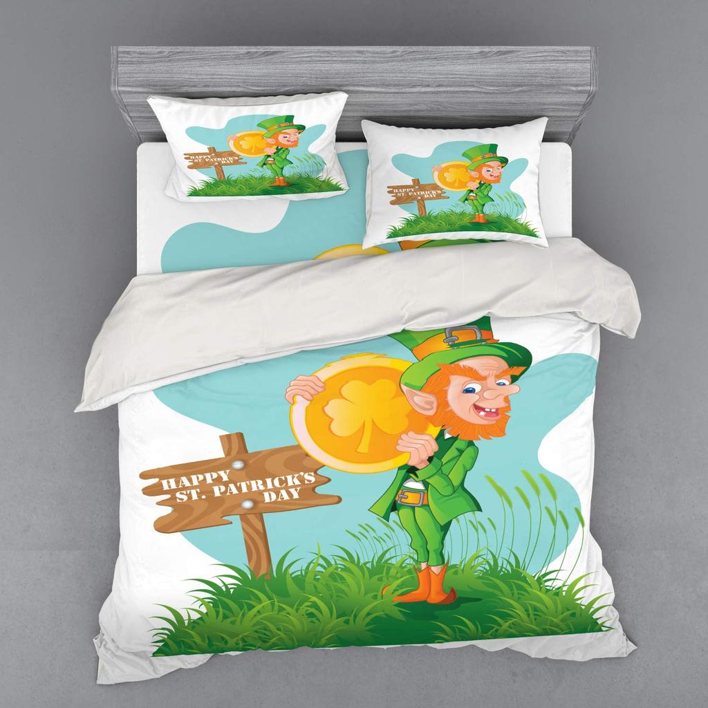 Goldmünzen Bettwäsche-Set Für Kinder Teenager Queen King Leichte Tagesdecke Bettbezug Schlafzimmer Dekor Geldzeichen Bettwäsche-Sets Ohne Bettdecke
