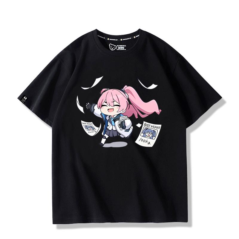 

Takanashi Hoshino Game Blue Archive Cosplay T-shirts 3D Print Kid Anime Cartoon Tees 2025 Summer New Men Women Harajuku Y2k Tops 5XL