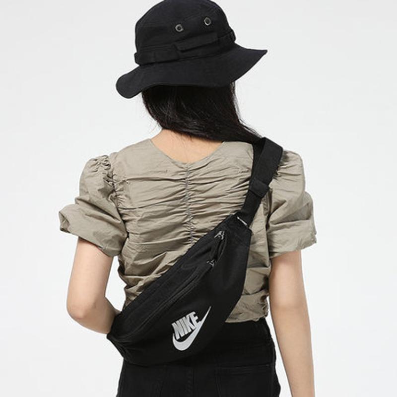 Nike Heritage 3L Waist Bag Black/Black/White Casual DB0490-010