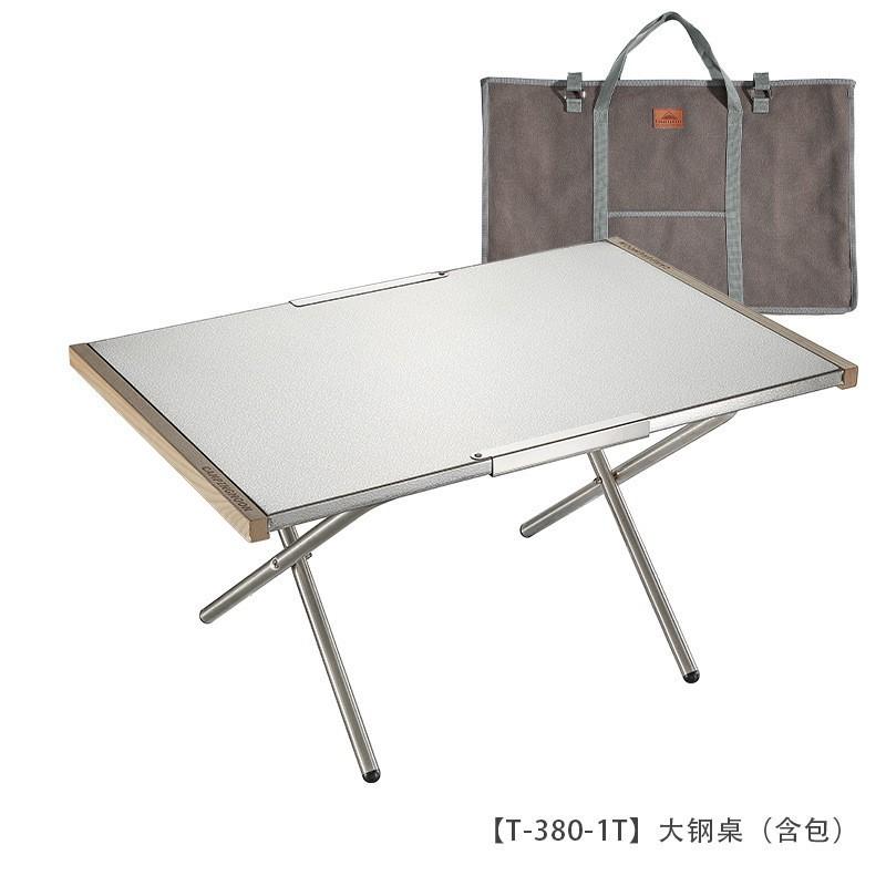 Small Steel Table Easy to Store High-Temperature Resistant Pleasing Quick Installation Stainless Steel Tabletop Foldable