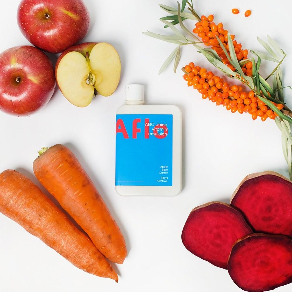 Aflo ABC Juice Vitamin Capsule Emulsion Vegan Cosmetics 150ml