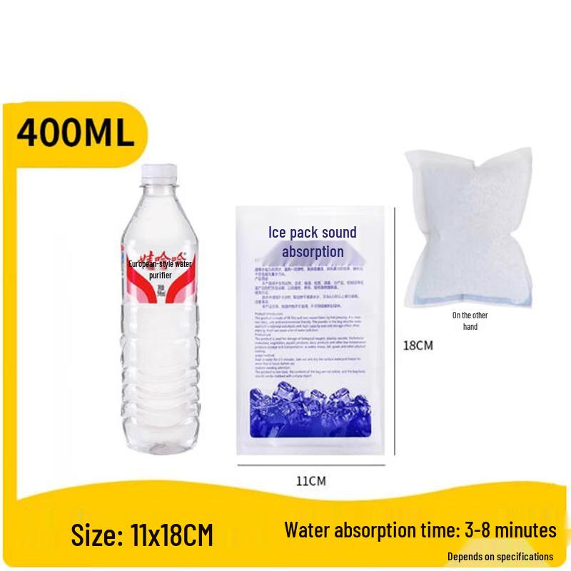 Self-Absorbing Disposable Ice Packs