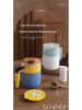 2026 Electric Mixing Mug with Temperature Display – Perfect for Coffee, Smoothies, Tea, and Travel.