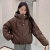 Winter Women's Short Cotton-Padded Coat Loose Thickened Korean-Style Puffer Jacket Outerwear