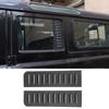 For Land Rover Defender 110 2004-2018 Aluminum Alloy Car Rear Side Window Ventilation Panel Decoration Modification Accessories C4