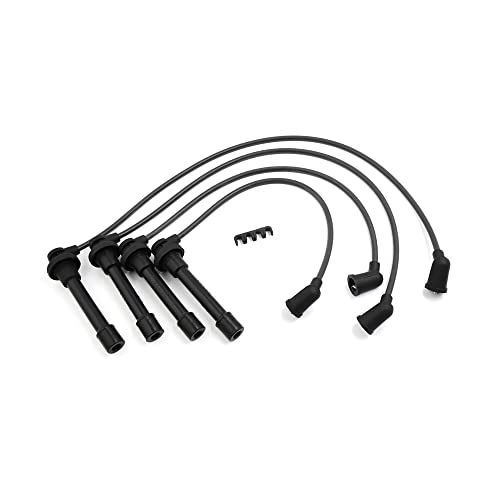 

A ABSOPRO Кабель свечи зажигания двигателя автомобиля 671-4179 Провод зажигания для Honda Civic 1999-2000 Комплект из 4 штук