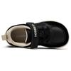 HOBIBEAR Weite Schuhe für Kinder Barfuß Klettverschluss Sneaker Minimalistisch Kunstleder Leicht Weich Gehen Schuhe