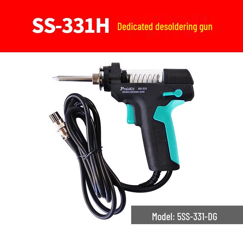 כלי להסרת הלחמה דיגיטלי חשמלי Pro'skit SS-331H עם משאבת יניקת בדיל ואקדח אוטומטי להסרת הלחמה