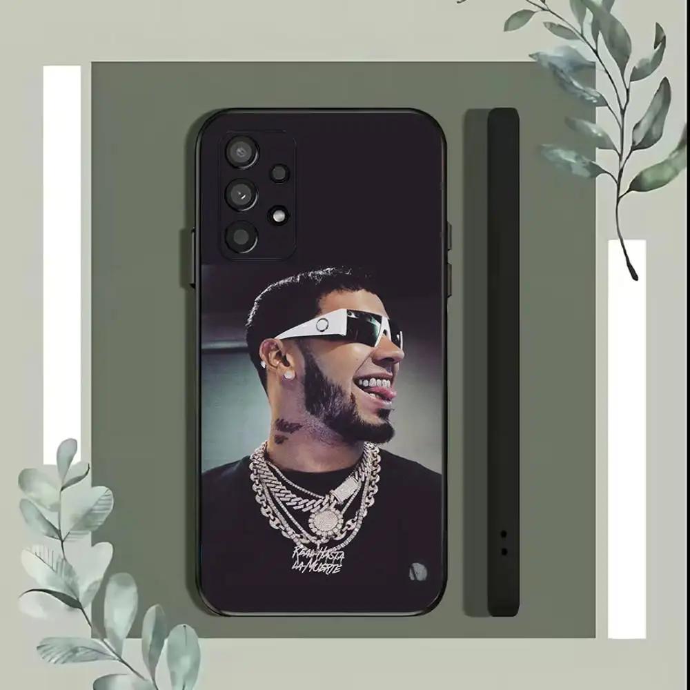 A-Anuel A-AA Rapper Phone Case For Samsung S25,S24,S21,S22,S23,S30,Ultra,S20,Plus,Fe,Lite,5G Black Cover