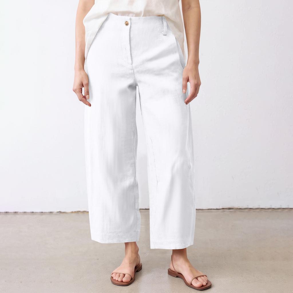 Women's Casual Loose Pants Straight Wide Leg Pants Casual Pants