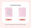 Little Maven Cute Rabbit Summer T-Shirt - Short Sleeve Top for Kids (European & American Style)