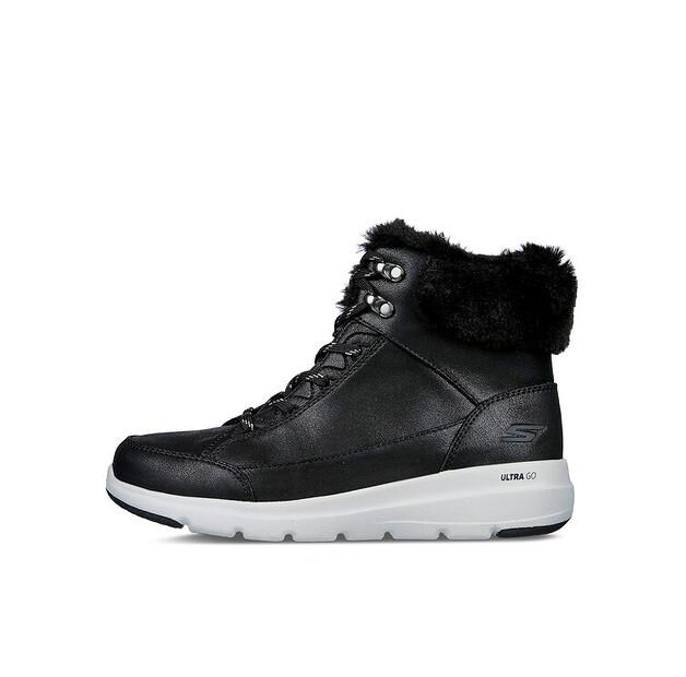 Skechers Glacial Ultra Cozyly Ankle Boots, 144178/BLK, Black