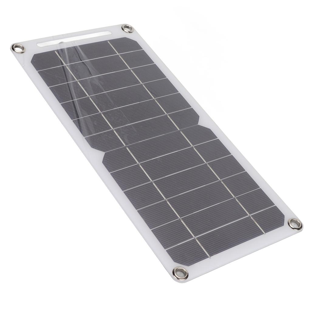 Solarmodul 6W 5V Monokristallines Silizium Langlebig Semi-Flexibel Tragbares Solarmodul Ladegerät für