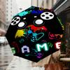 1pc Gamepad Gaming Pattern Umbrella Design Automatic Opening and Closing Umbrella, High-quality Travel Umbrella,  C1128209