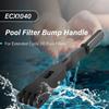 Replace Precise Fiberglass Reinforced Bump Handle Assembly for EC40 EC40AC EC75A ECX1040 Pool Filter Improved Durability