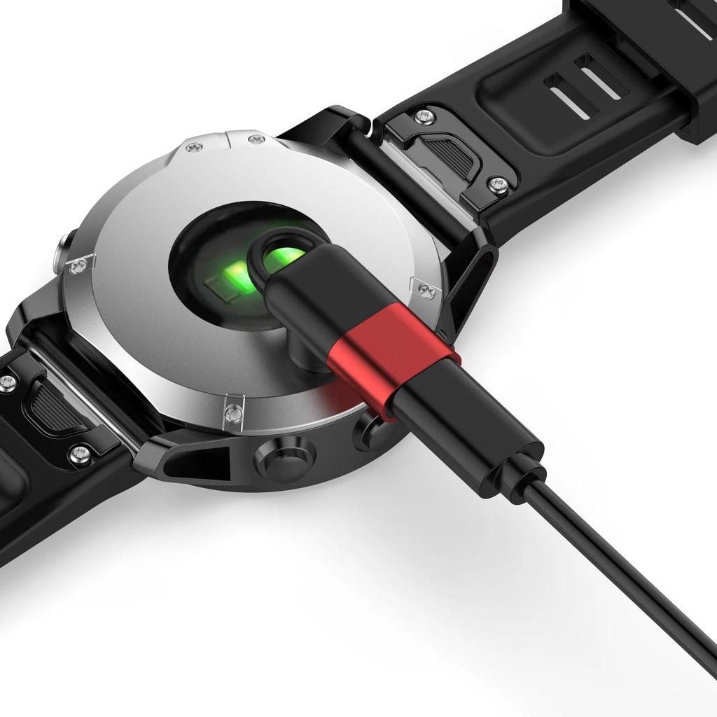 Für Garmin Uhr USB C/Micro/IOS Ladeadapter Ladekabel Konverter für Garmin Fenix 7X 7S Forerunner 955 965 Vivoactive 4