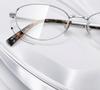 Old Money Retro Cat Eye Titanium Glasses for Women - Square/Round Face Myopia Frames (Style 30920)