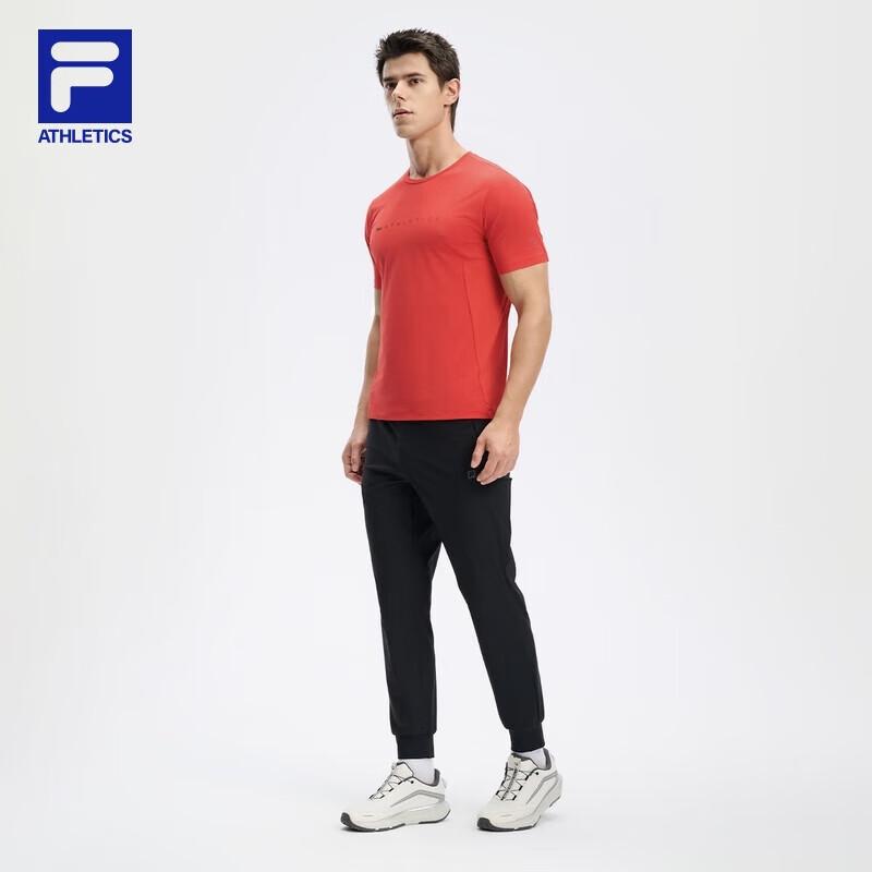 FILA Men's Knitted Short Sleeve T-Shirt